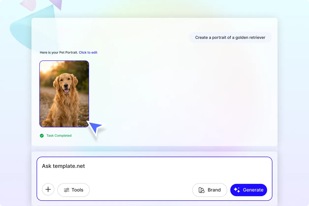Free AI Pet Portrait Generator, Pet Portrait Maker Online